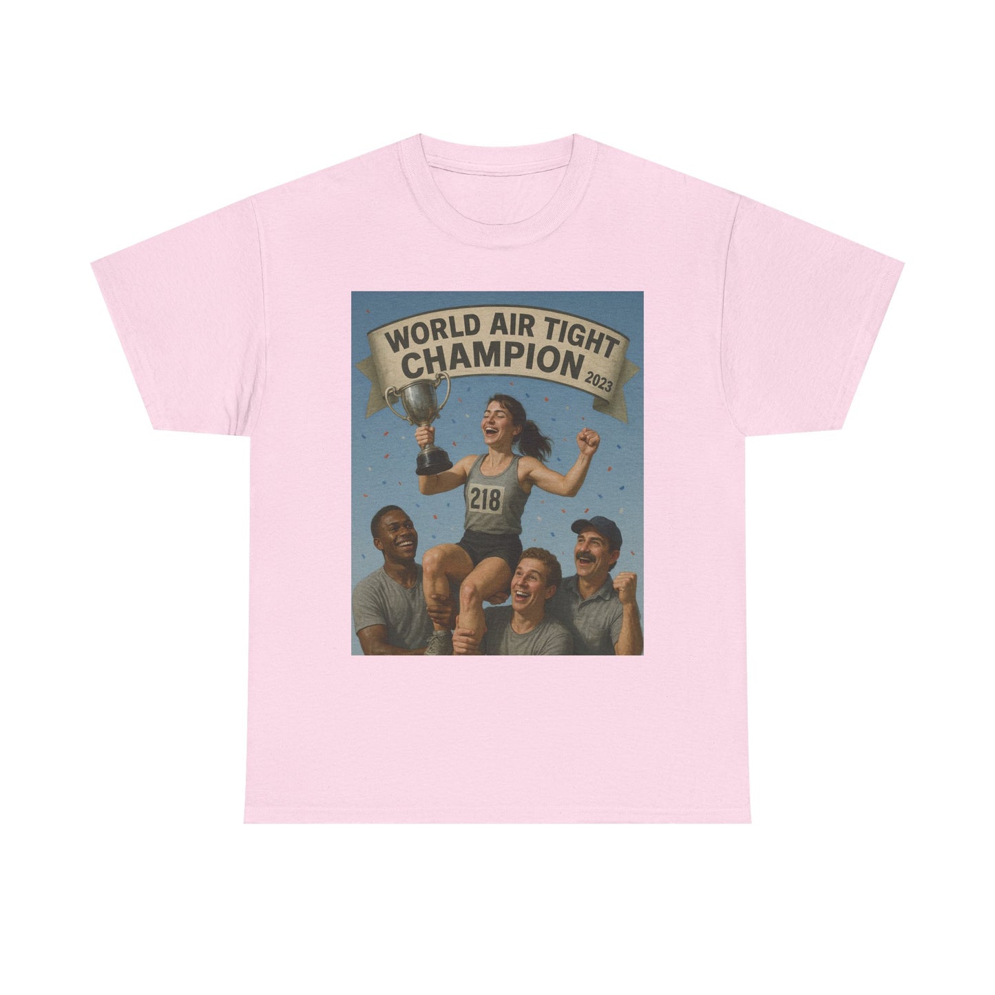 Legendary Champion Unisex Tee, Air Tight Champion Design