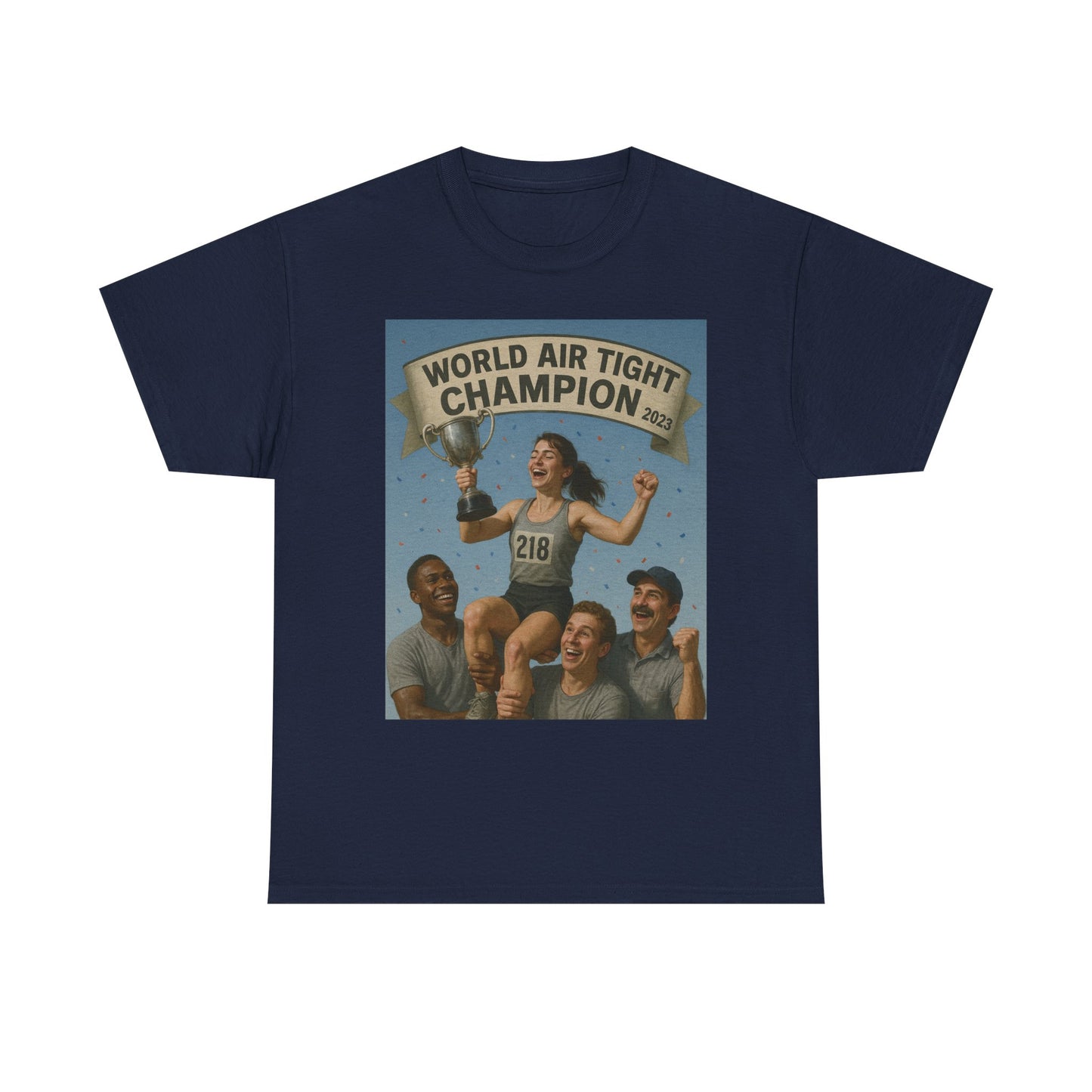 Legendary Champion Unisex Tee, Air Tight Champion Design