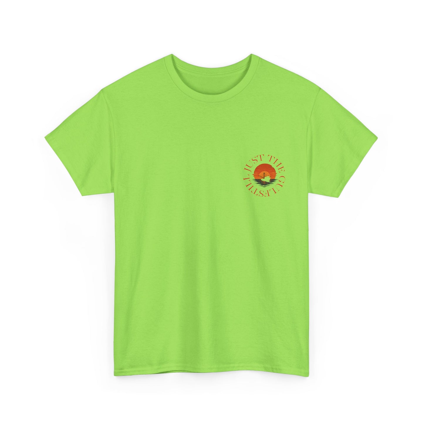 Still Just the Gulf 2.0 Unisex Heavy Cotton Tee, Casual Summer Shirt, Beachwear, Relaxed Fit T-Shirt, Gift for Him/Her, Adventure Clothing