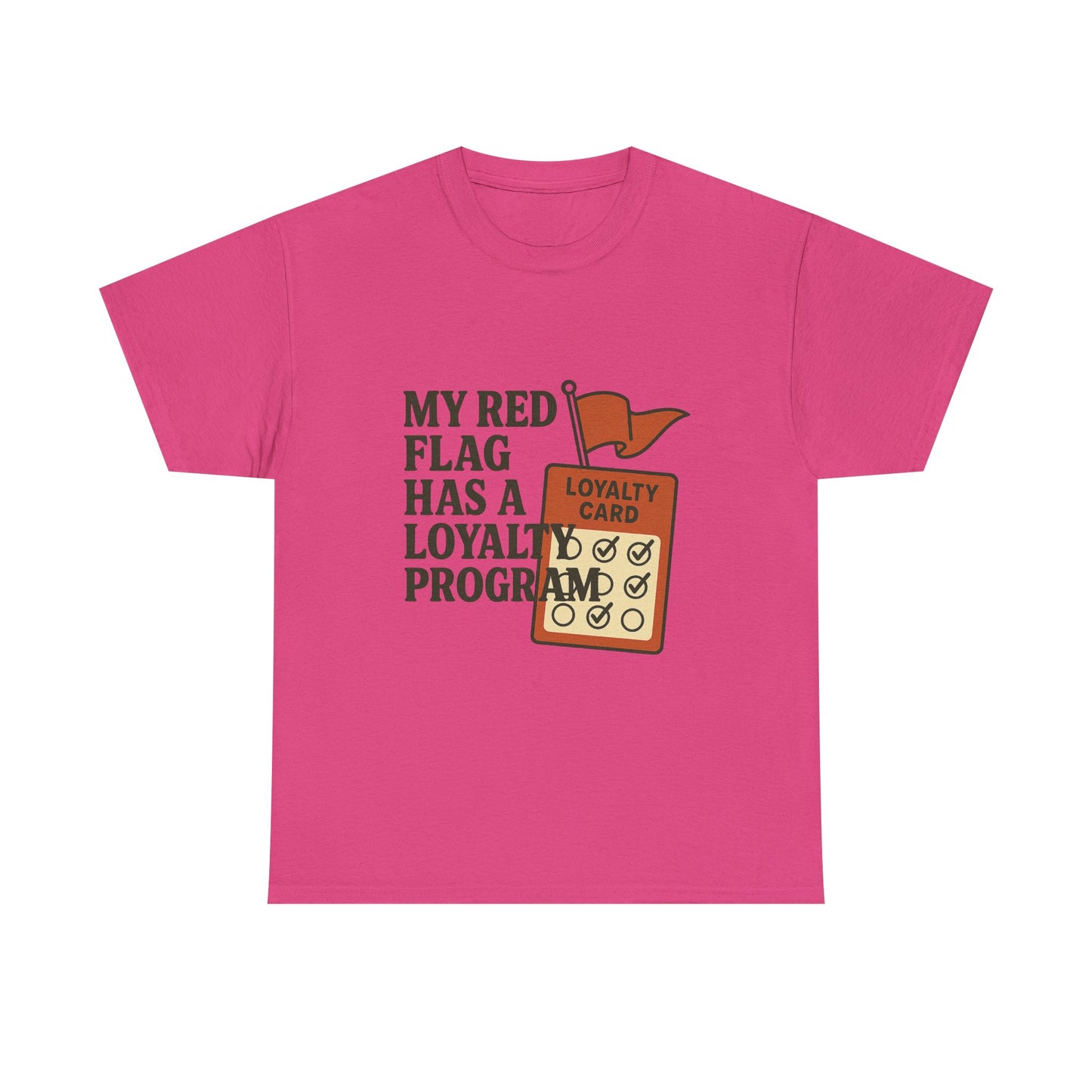 Funny Loyalty Card T-Shirt, Humor Tee for Couples, Gift for Friends, Perfect for Birthdays, Unique Party Wear