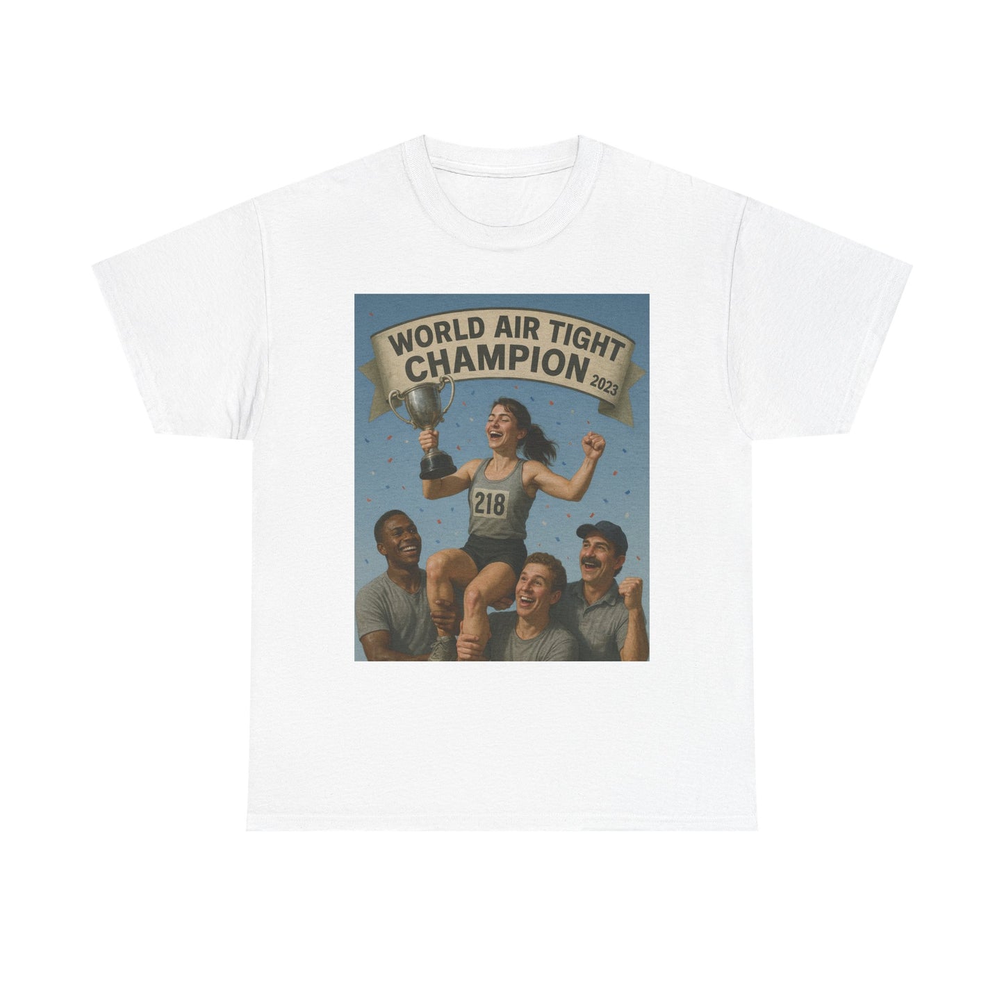 Legendary Champion Unisex Tee, Air Tight Champion Design