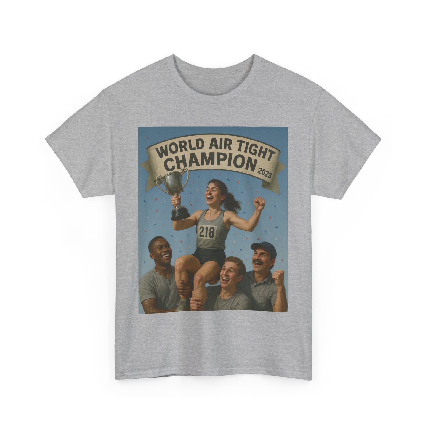 Legendary Champion Unisex Tee, Air Tight Champion Design