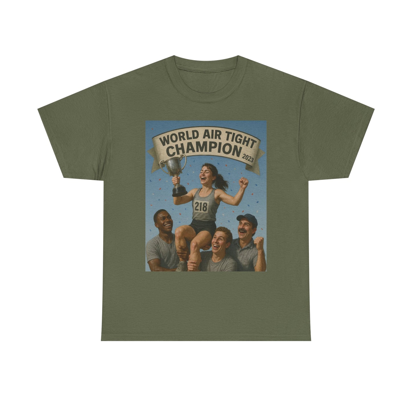 Legendary Champion Unisex Tee, Air Tight Champion Design