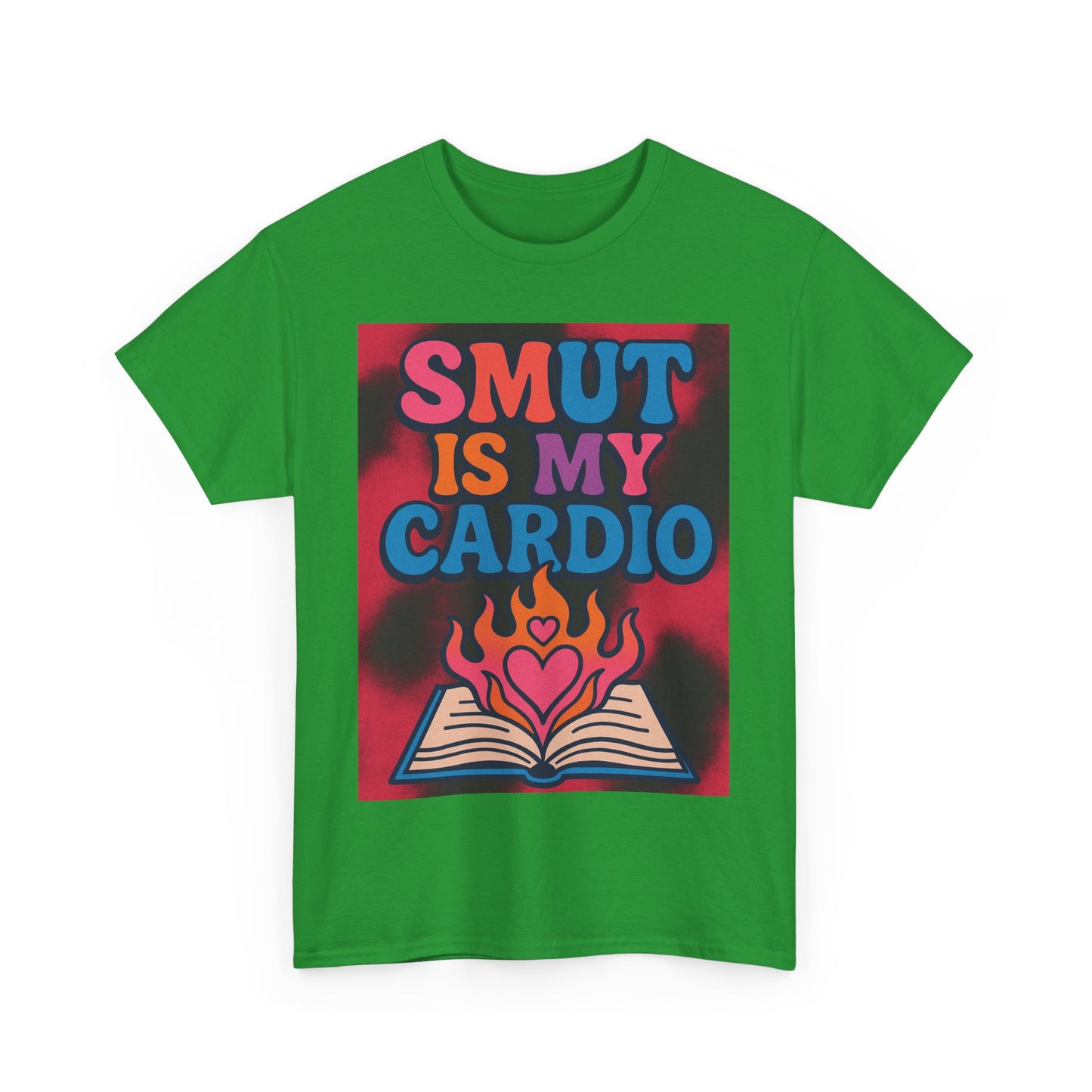 "Smut Is My Cardio – Funny Book Lover Shirt for Romance & Spicy Reads Fans"