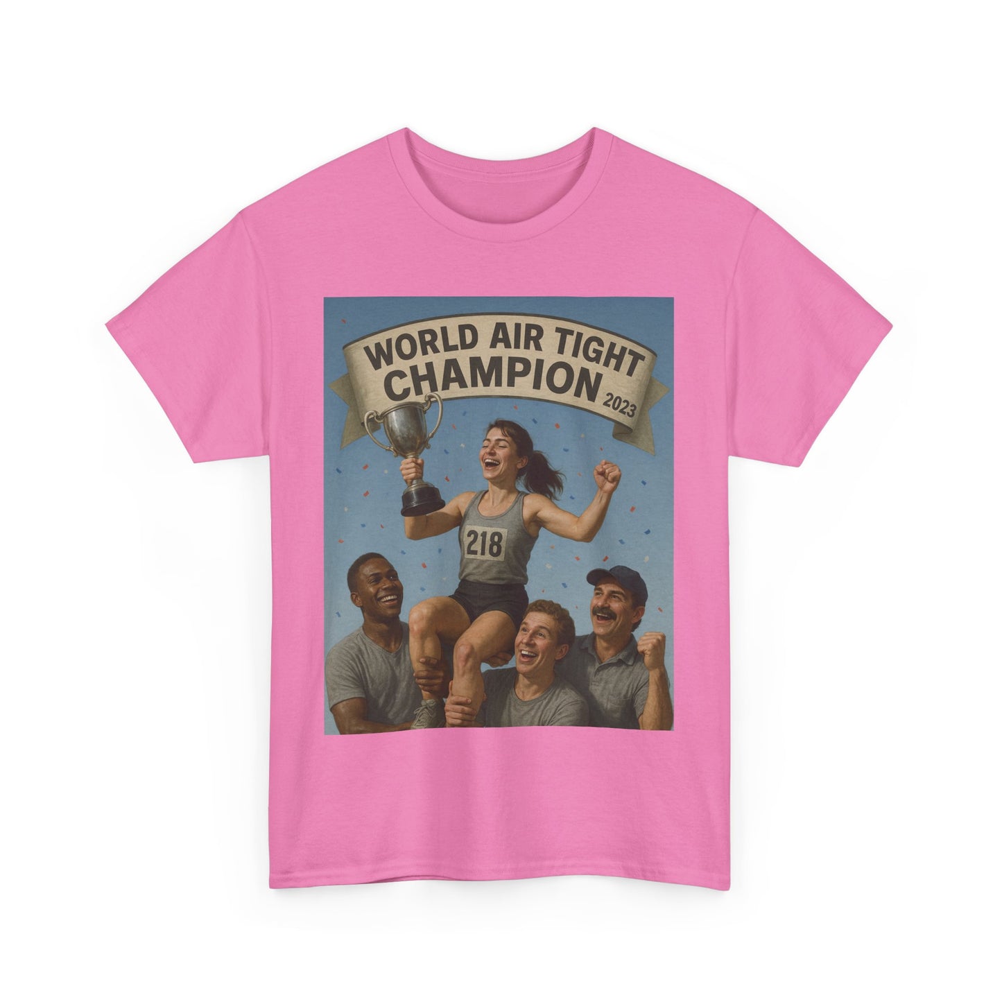 Legendary Champion Unisex Tee, Air Tight Champion Design