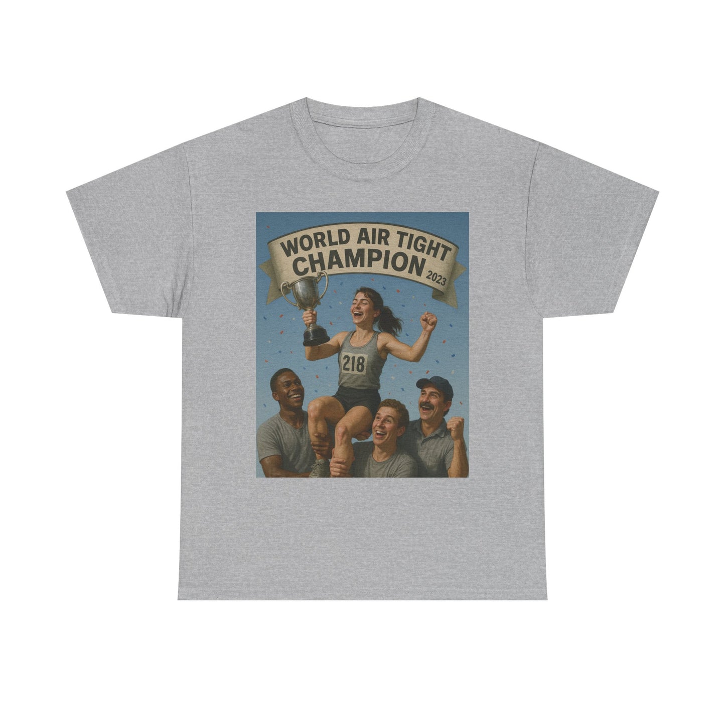 Legendary Champion Unisex Tee, Air Tight Champion Design