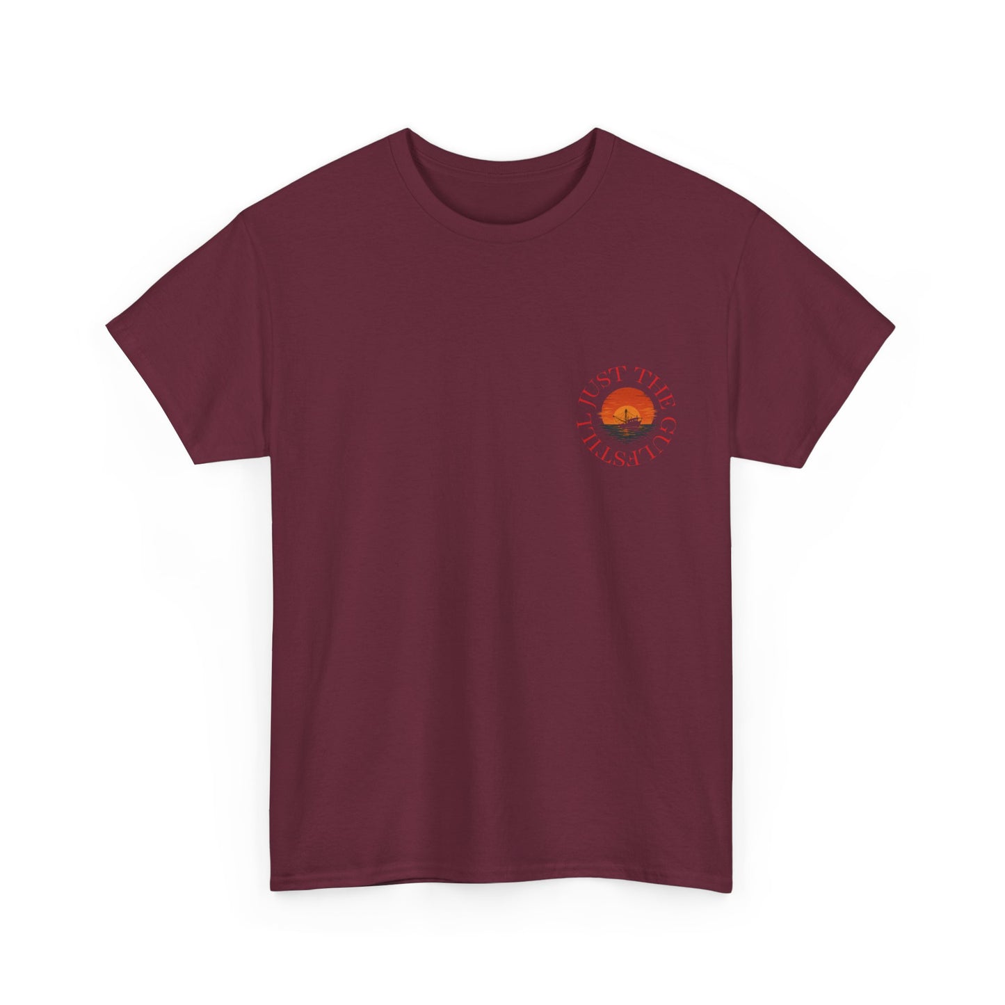 Still Just the Gulf 2.0 Unisex Heavy Cotton Tee, Casual Summer Shirt, Beachwear, Relaxed Fit T-Shirt, Gift for Him/Her, Adventure Clothing