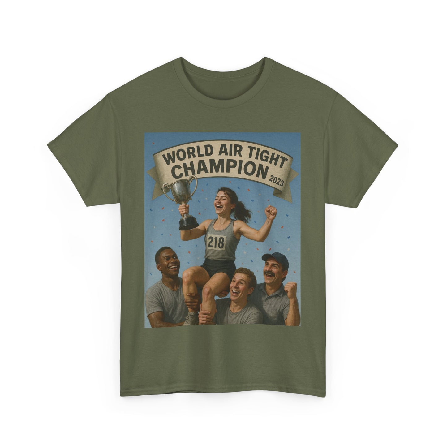 Legendary Champion Unisex Tee, Air Tight Champion Design