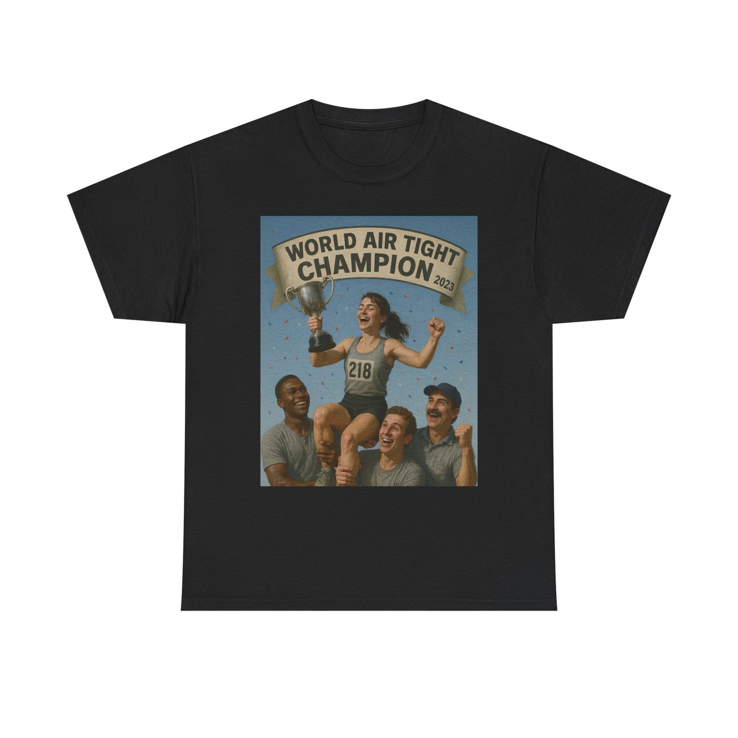 Legendary Champion Unisex Tee, Air Tight Champion Design