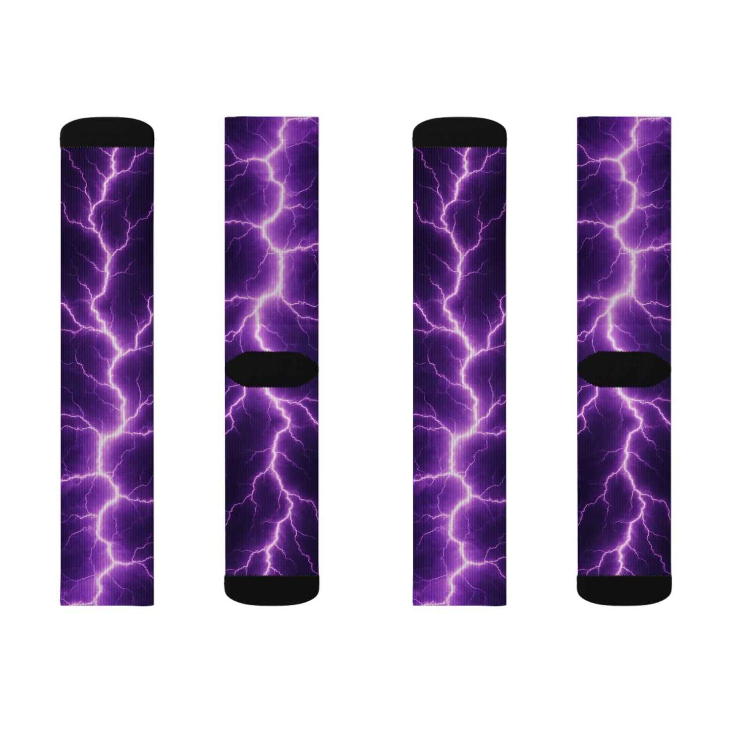 Electric Vibe Socks - Lightning Pattern, Cool Gift for Trendsetters, Unique Style, Comfort Wear, Unisex Fashion, Statement Accessories