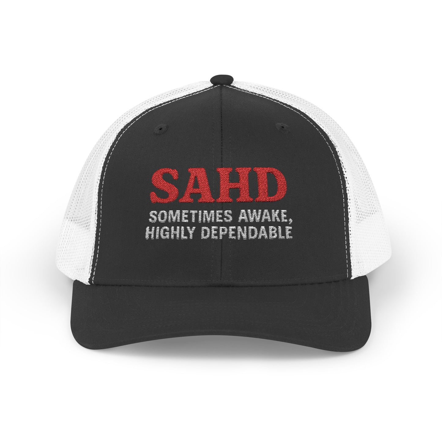 Funny SAHD Trucker Cap | Perfect Gifts for Stay-at-Home Dads, Casual Style, Father’s Day, Parenting Hats, Unique Dad Gear