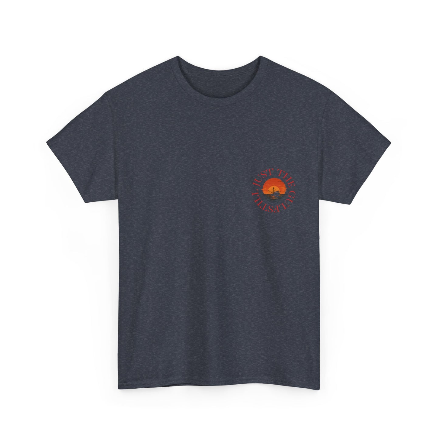 Still Just the Gulf 2.0 Unisex Heavy Cotton Tee, Casual Summer Shirt, Beachwear, Relaxed Fit T-Shirt, Gift for Him/Her, Adventure Clothing