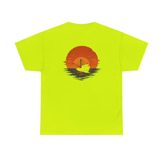 Still Just the Gulf 2.0 Unisex Heavy Cotton Tee, Casual Summer Shirt, Beachwear, Relaxed Fit T-Shirt, Gift for Him/Her, Adventure Clothing