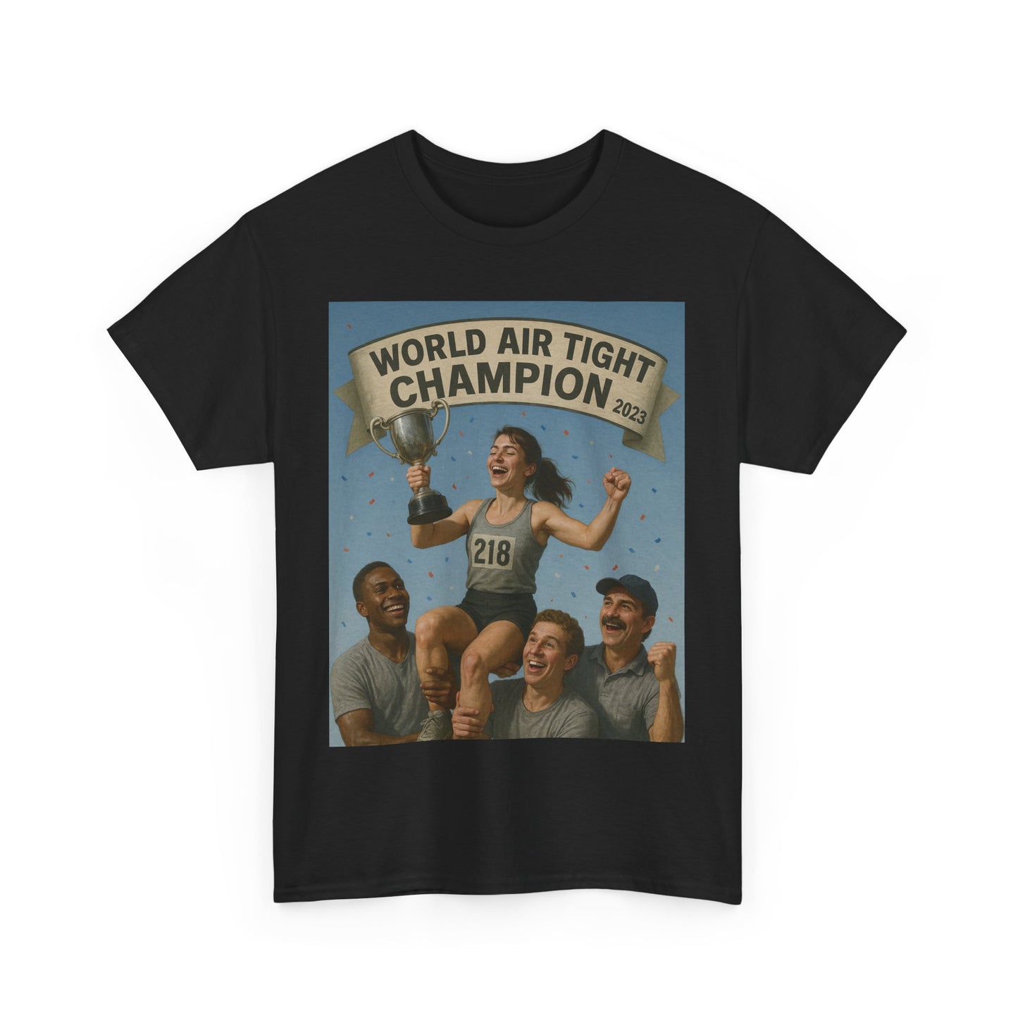 Legendary Champion Unisex Tee, Air Tight Champion Design