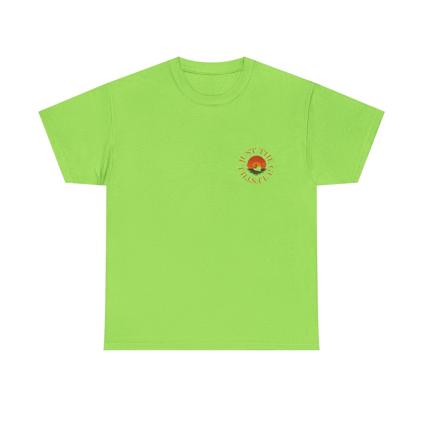 Still Just the Gulf 2.0 Unisex Heavy Cotton Tee, Casual Summer Shirt, Beachwear, Relaxed Fit T-Shirt, Gift for Him/Her, Adventure Clothing
