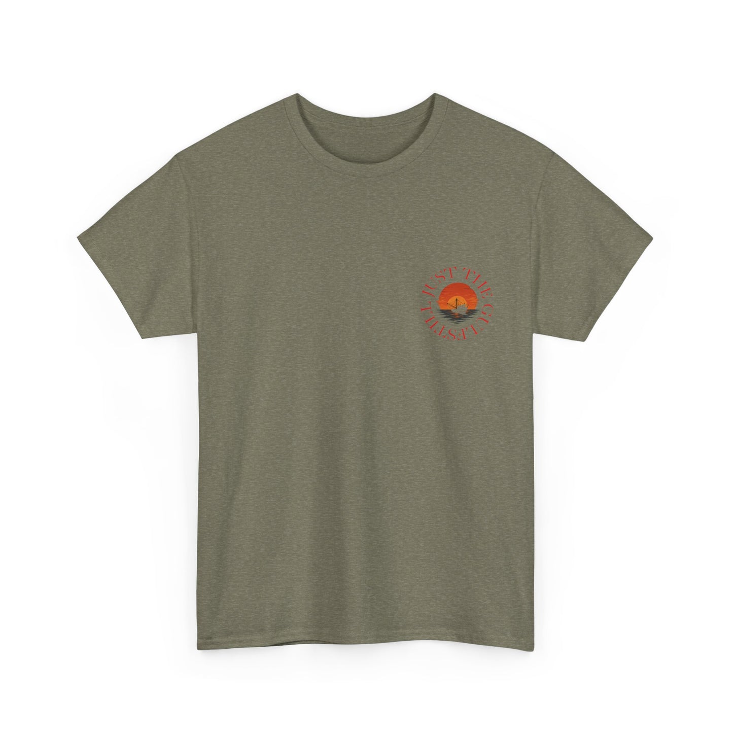 Still Just the Gulf 2.0 Unisex Heavy Cotton Tee, Casual Summer Shirt, Beachwear, Relaxed Fit T-Shirt, Gift for Him/Her, Adventure Clothing