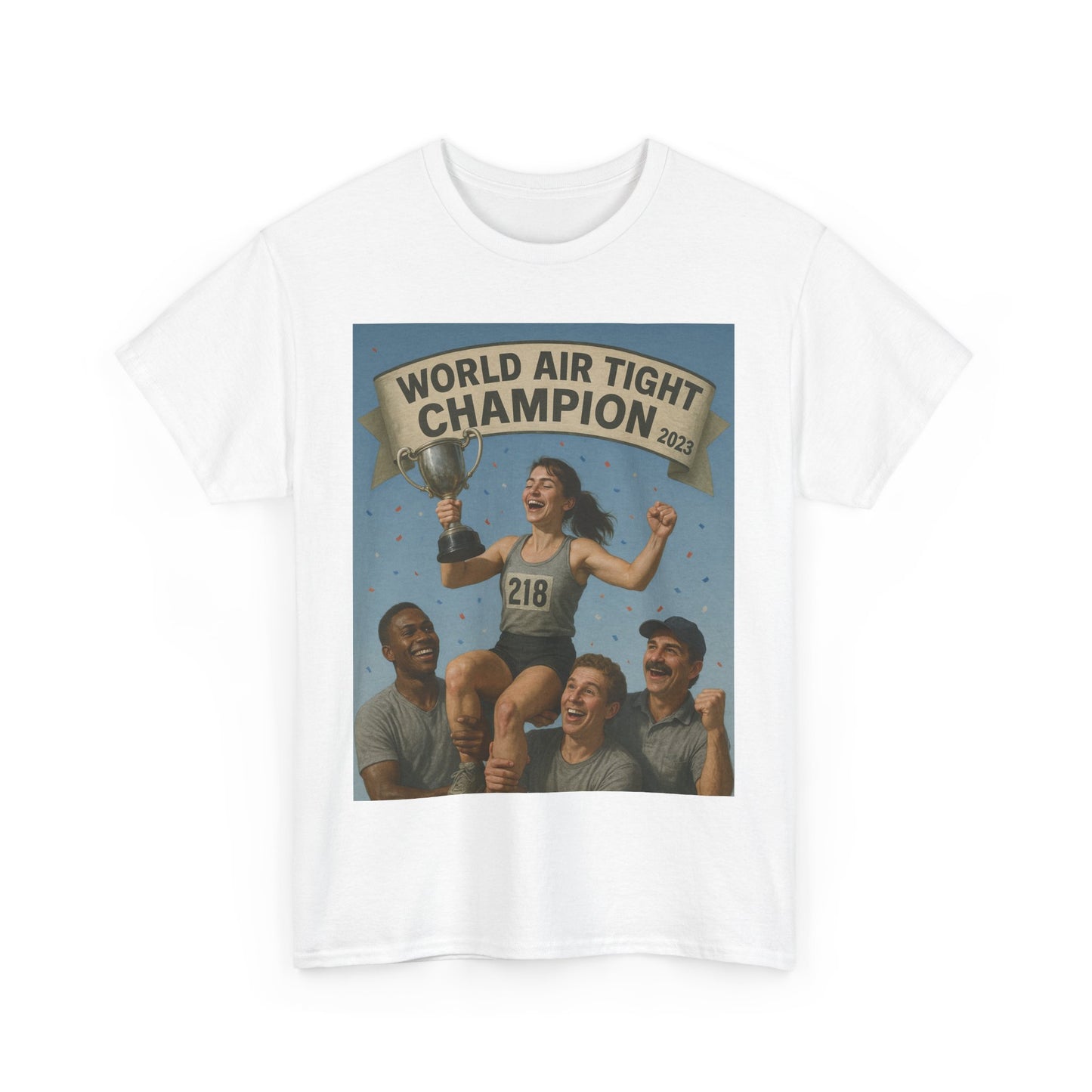 Legendary Champion Unisex Tee, Air Tight Champion Design