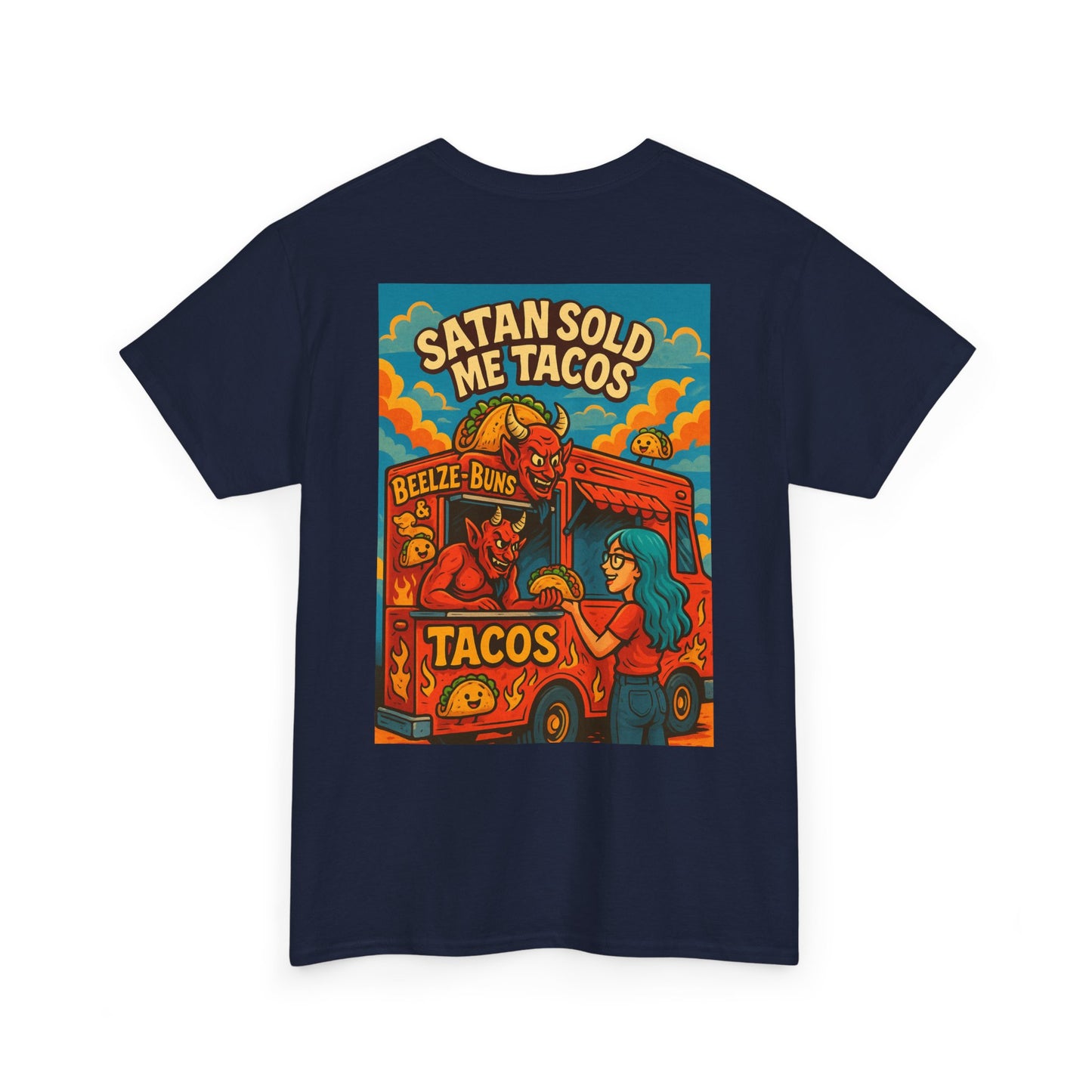Beelze-Buns & Tacos – Hellfire Flavor, Heavenly Drip
