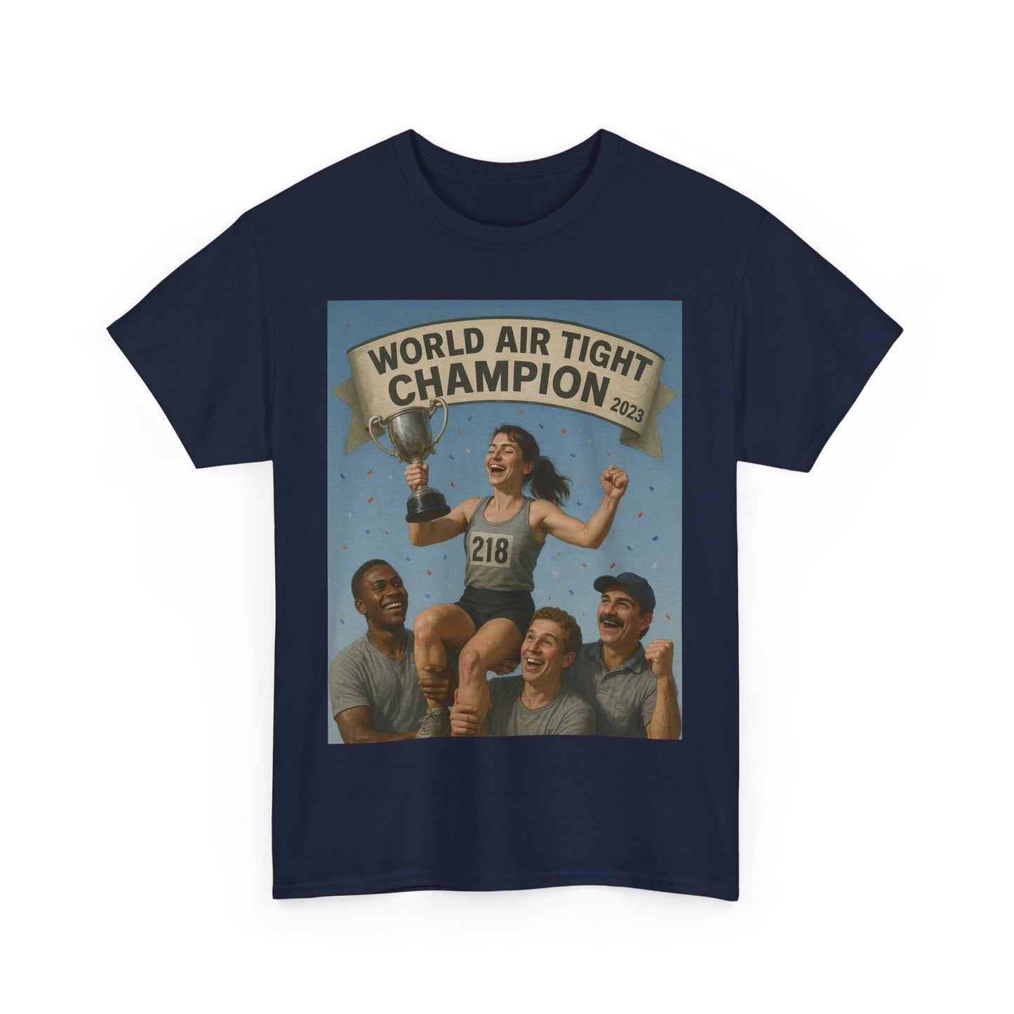 Legendary Champion Unisex Tee, Air Tight Champion Design