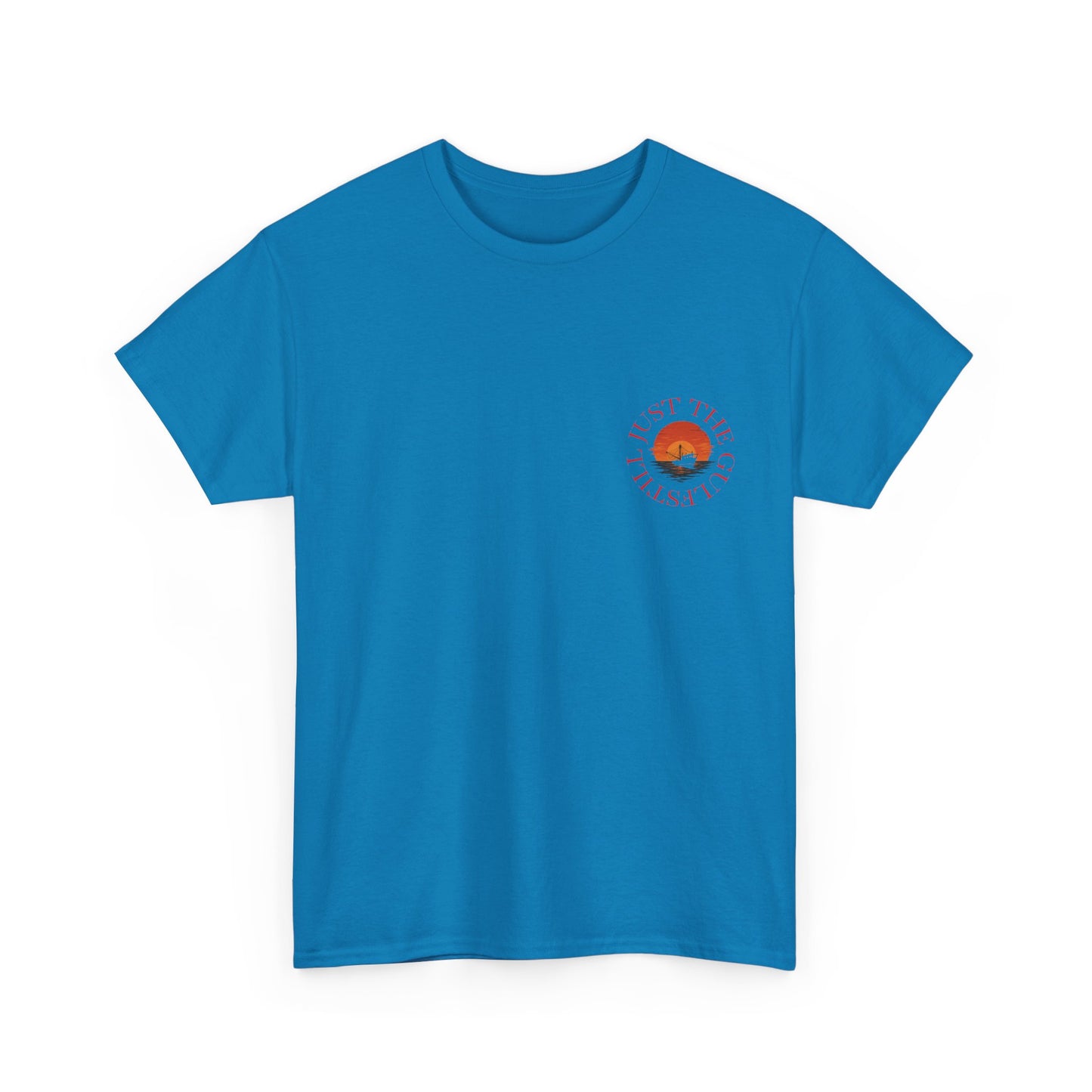 Still Just the Gulf 2.0 Unisex Heavy Cotton Tee, Casual Summer Shirt, Beachwear, Relaxed Fit T-Shirt, Gift for Him/Her, Adventure Clothing